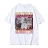 2026 Estate Top Divertenti Ratti Scritto al Contrario È Stella Stampati T-shirt Moda Manica Corta T-shirt Donna Casual Oversize Tshirt