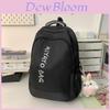Mini Color Block Nylon Backpack For Women With Laptop Pocket For School Use