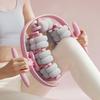 Massage Roller with Dual Row Nodes Slimming Massager for Leg Waist Arm Buttocks Muscle Relaxation Pain Relief Home Spa Use