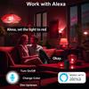ILC G25 LED Vanity Globe Light Bulbs 6W, Work with Alexa Required Echo Device, Color Changing, 60W Equivatlent, Color Tunable CCT 2700-6000K,