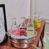 [JN] 1Set 1/12 Dollhouse Mini Fruit Vegetable Drink Bottle Model Doll Home Miniature Kitchen Scene Decoration