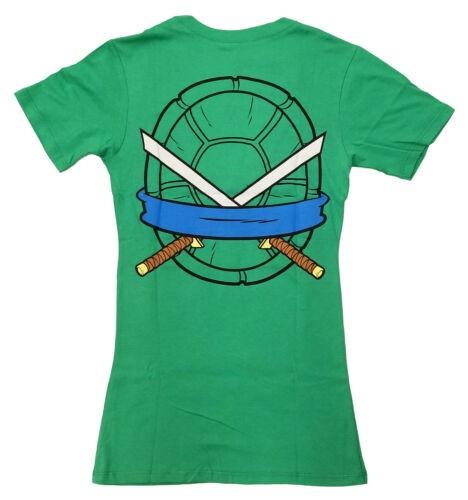 

Teenage Mutant Ninja Turtles Leonardo Costume With Mask Junior V Neck T-Shirt XL