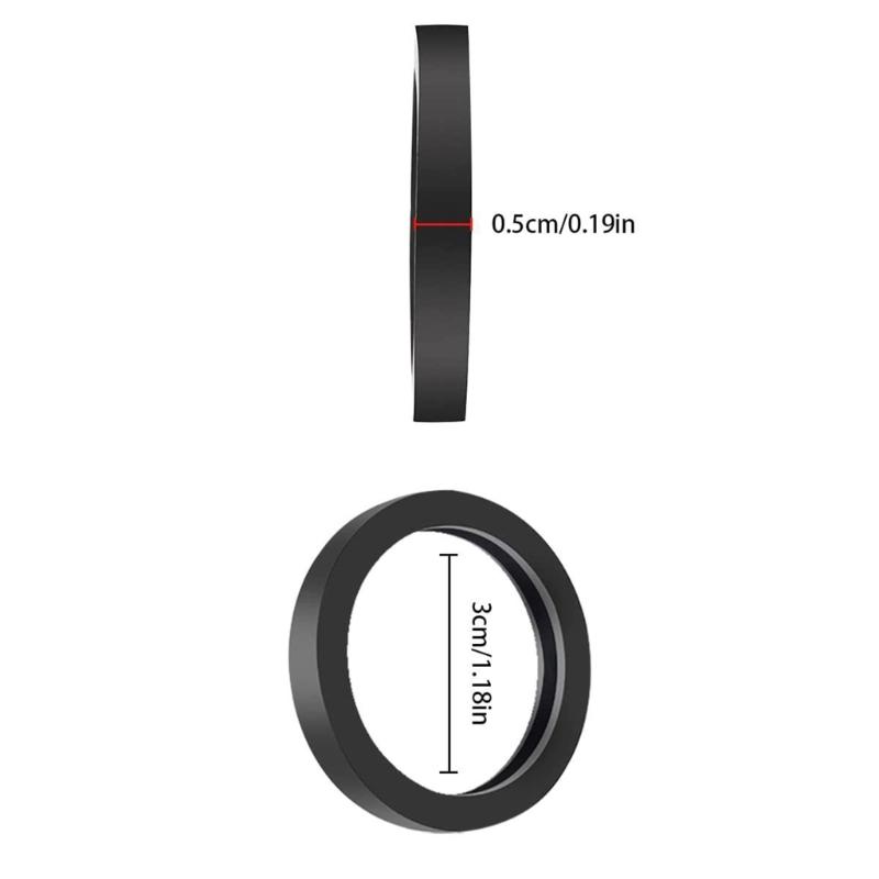 1pc/4pcs Car Truck Fuel Gasket Oil Cover Seal O Rings 30mm Inner Diameter Fuel Rubber Gasket Replacement