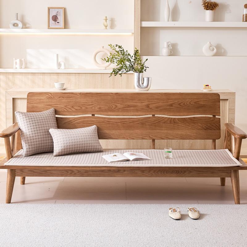 Summer Sofa Cushion Ice Silk Mat  New Cover All-Inclusive Universal Simple Modern Non-Slip Seat Cushion Cover Cloth