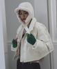 THE GREEN LAB Fur Padded Balaclava [Ivory]