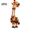 Gift Gadgets for Friends Colleagues Giraffe Christmas Money Holder Ornament Acrylic Cash Clip Hanging Decor Ornaments Tree Bag Car Cute Career