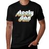 Retro Steely Rock Jazz Tshirt Casual Trendy Short Sleeve Tshirt