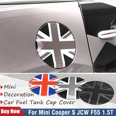 Adesivo de plástico novo para tampa do tanque de combustível de carro Gery Jack para BMW Mini Cooper S JCW F55 1.5T, estilo de carro, exterior