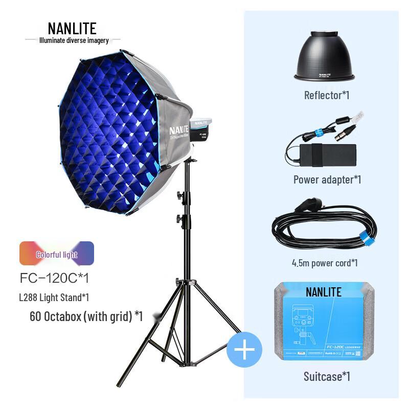NANLITE FC-120C RGB LED Video Light