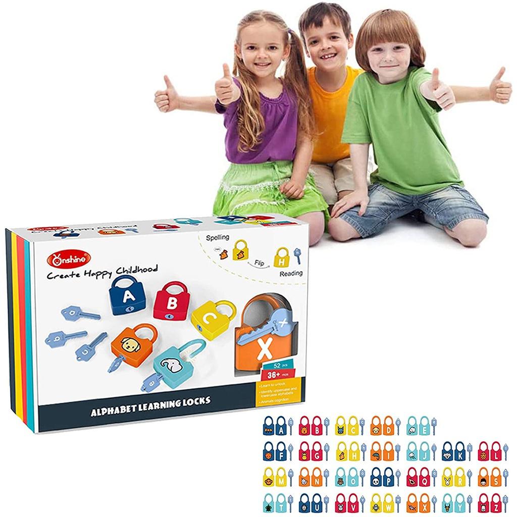 Counting Learning Toy Numeric Locks Developmental Numbers Letters Matching Toy Montessori Preschool Educational Toy