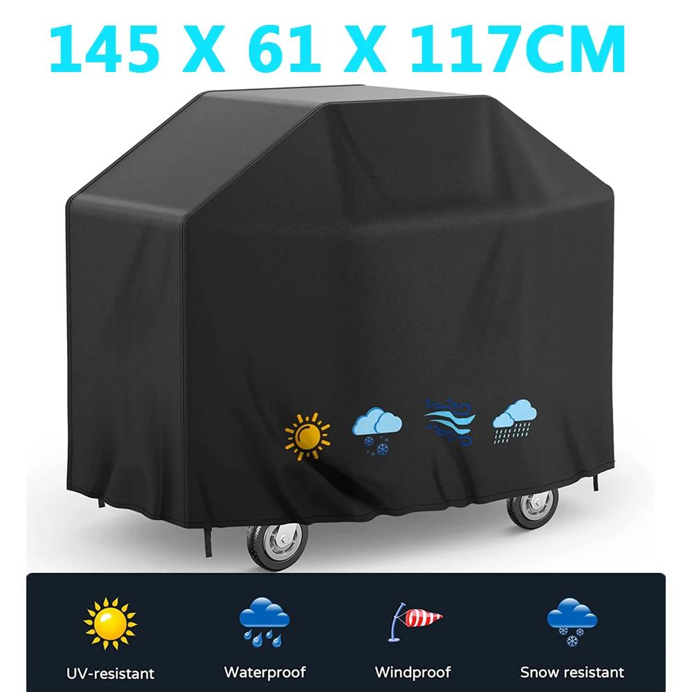 

Barbecue Gas Grill Waterproof BBQ Cover Outdoor Heavy Duty Fade Weather Resistant Upgraded Material for Char Broil and More