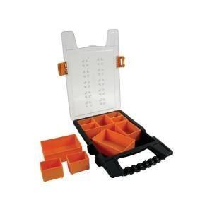 Organiseur - VELLEMAN - HOBBY 10 - 10 compartiments - Gris - Plastique