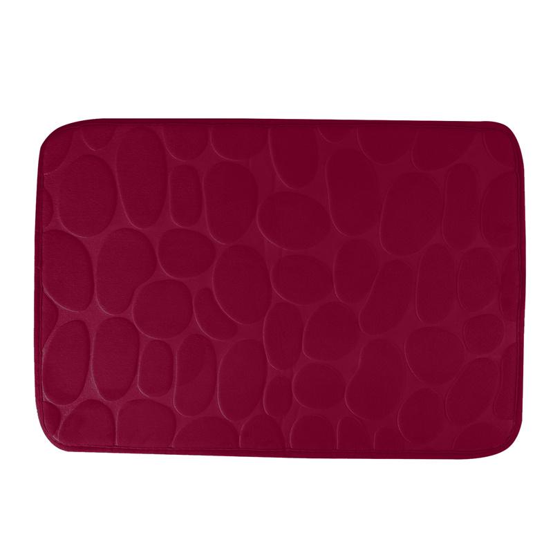 Household Non-Slip Solid Color Floor Mat Bathroom Water-Absorbent Living Room Kitchen Entrance Door Carpet