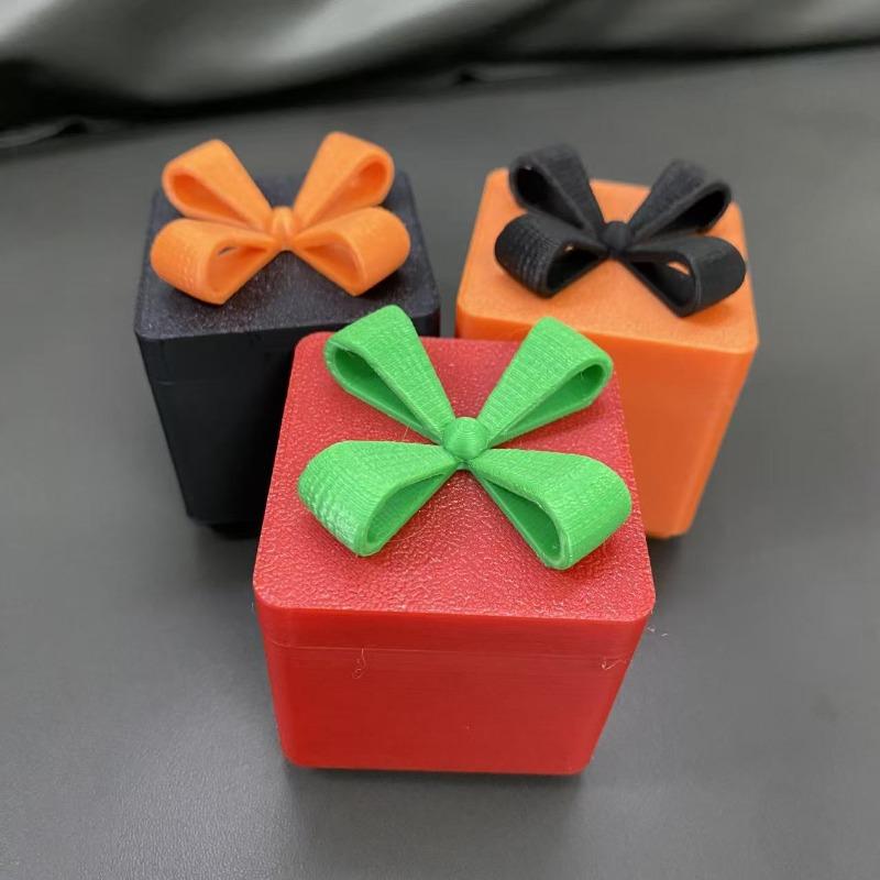 Christmas & Halloween Surprise Gift Box - 3D Printed  Prank Toys, Funny Gag Gifts for Parties, Unique Novelty Present