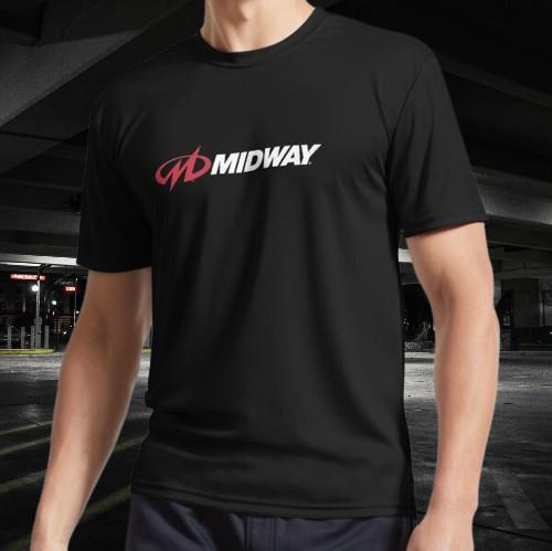 Midway Arcade Retro Logo Active T-Shirt Funny Size Mode American T-shirt S разноцветный