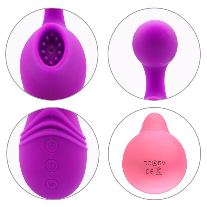 12 Speed Clitoral Stimulator Air Suction Mini Sucking  Sex Toy Waterproof Suction s