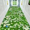 3D Long Corridor Carpets Anti-Skid Floor Mat for Hallway Living Room Home Decoration Hotel Lobby Rug