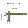 Outdoor Bottle Holder Belt Water Bottles Holder Clip Backpack Keychains Carabiner Hanging Gear Webbing Buckle Strap Clip