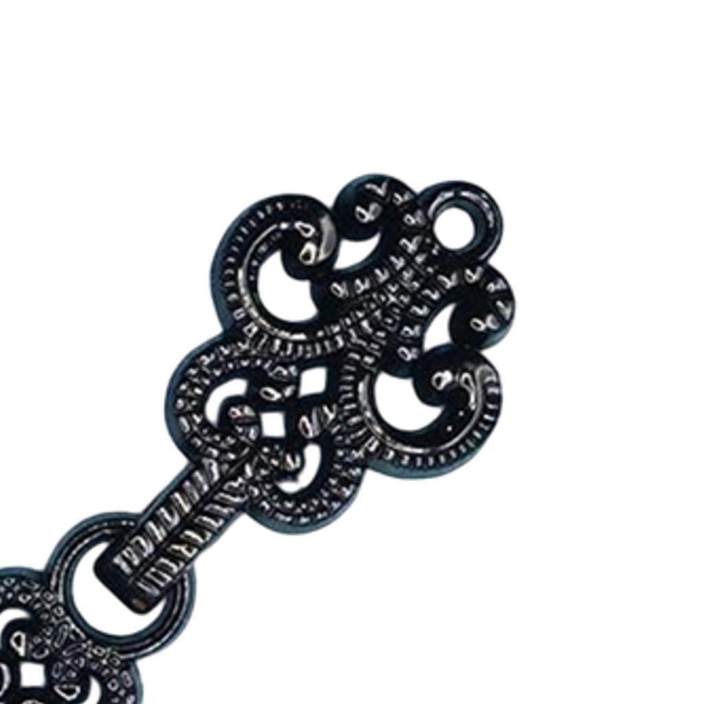 5x Cloak Clasp Fasteners Buckle Handcraft Traditional Sew On Cardigan Clips for Tang Suit Dress Shirt Stage Costume Cheongsam
