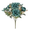 Artificial Flowers Silk Dahlia Roses Daisy Festival Garden Arch Wall Wedding Bridal Bouquets Party Decoration Diy Gift Hot Sales