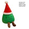 Plush Christmas Tree Doll Soft Stuffed Toy Pillow Bookshelf Xmas Decor Holiday Party Display Prop Kids Gift
