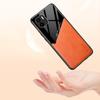 For Xiaomi Redmi A1 4G/A2 4G Magnetic Car Mount Phone Case PU Leather Coated TPU+PC Cover