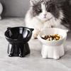 1PCS-Tall Cat and Dog Bowl To Prevent Vomiting, Elevated Pet Feeding Bowl To Protect Cervical Vertebra and Spine Design