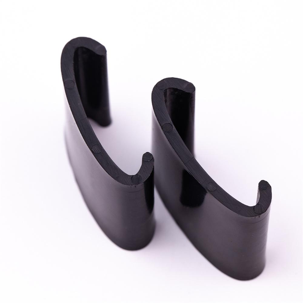 2x Black New Car Seat Belt Guide Clips Replacement For BMW Z3 M Roadster M Coupe