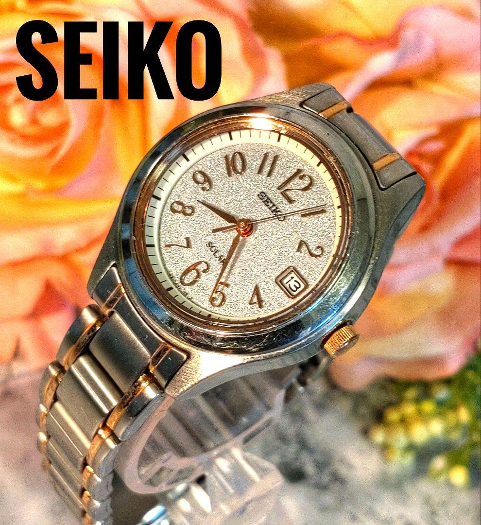 

[USED] SEIKO solar-powered watch, working condition