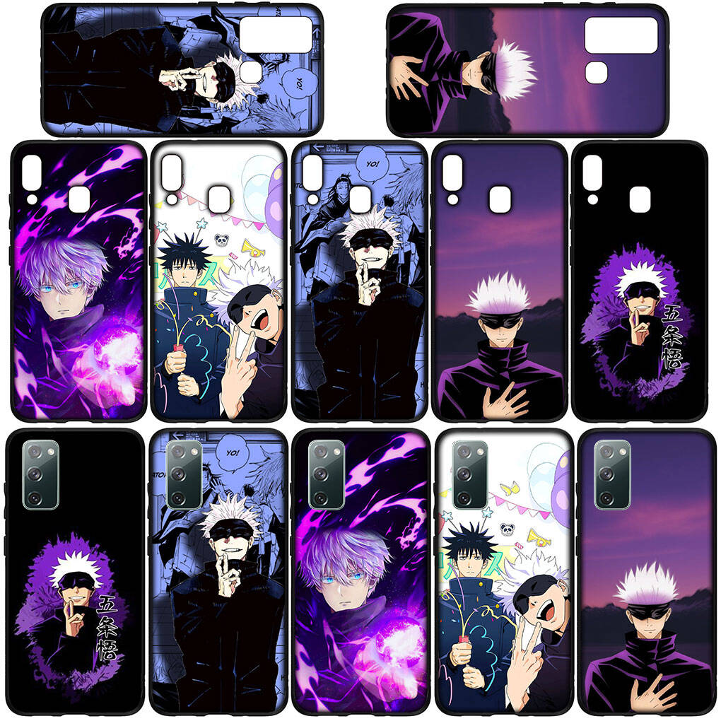 Phone Case for iPhone 17 16 15 Plus Huawei P30 P20 Lite Redmi Note 14 12 11 13 Pro Max OPPO A60 A80 A40 A18 A38 Anime Jujutsu Kaisen Gojo Satoru Cover