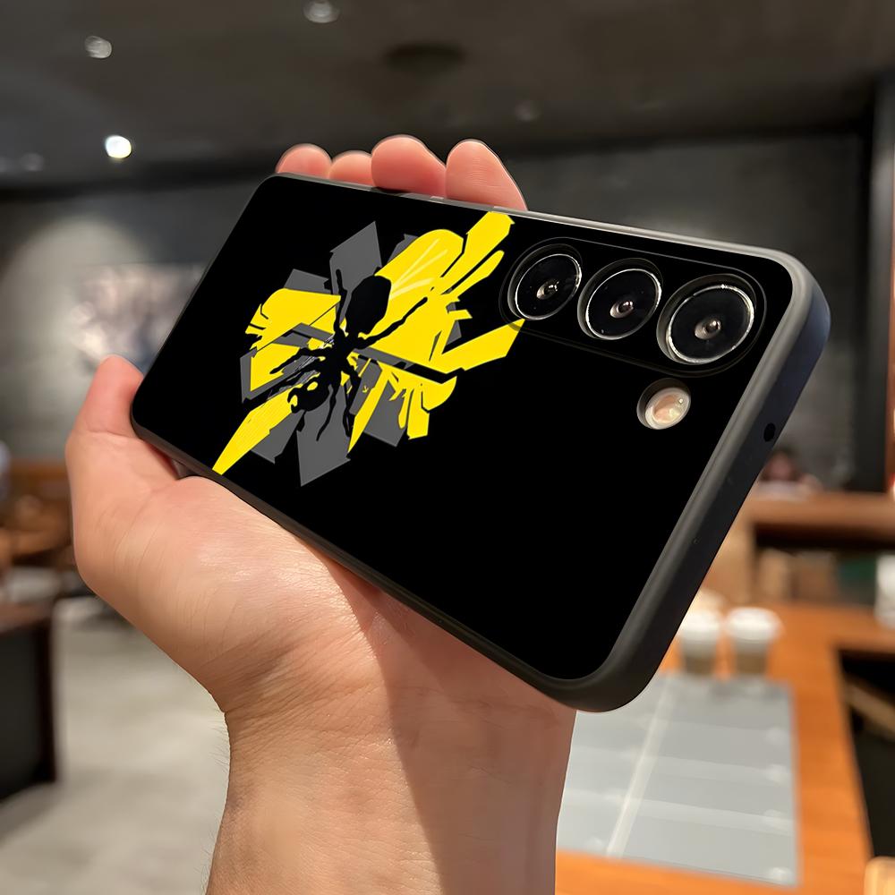 The Prodigy Artist Logo Phone Case For Samsung A56 A36 A26 A16 A15 A25 A35 A55 A14 A34 A24 A54 Black Soft Shell
