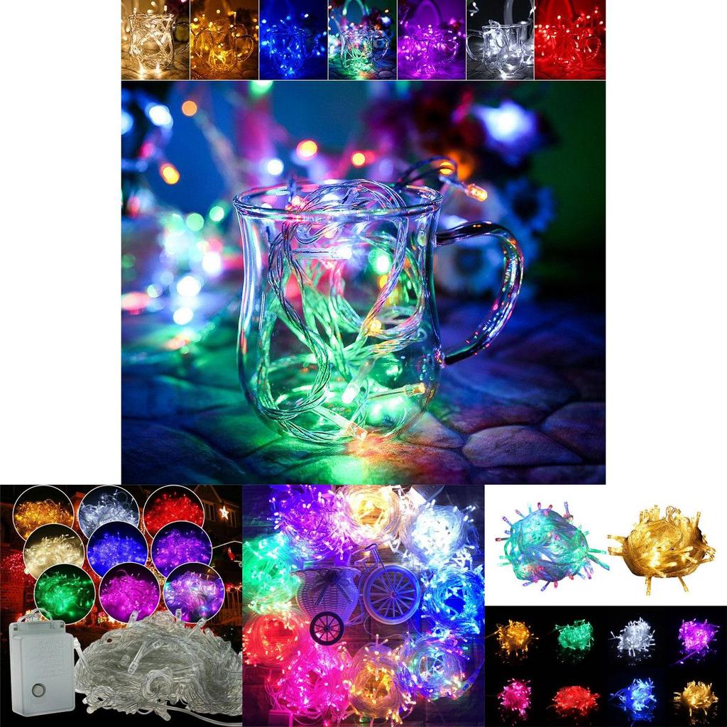 Dazzling Led String Lights For Christmas Trees With Multiple Color Options