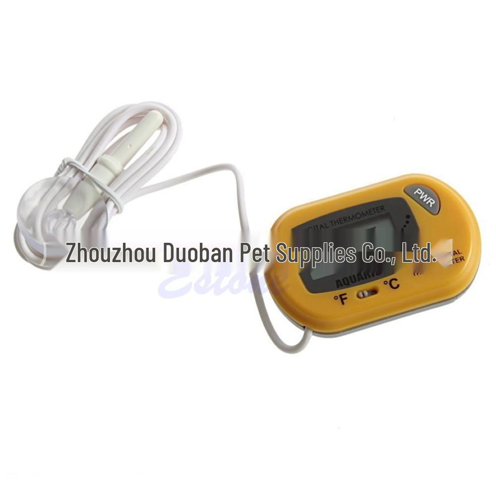 Digital Suction Cup Thermometer for Aquariums and Reptile Tanks жёлтый