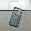 Luxury Matte Clear Magnetic Ring Stand Holder Case For Samsung Galaxy S26 Ultra Transparent Shockproof Bumper Hard Phone Cover