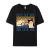 Bester Katzenpapa aller Zeiten Katzen T-Shirt Vintage Herren T-Shirt Oberteile Grafisch Bedruckte T-Shirts Locker Täglich Herrenbekleidung Freizeit Streetwear