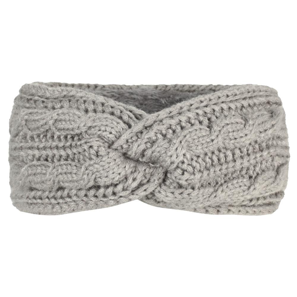 Fleece Lining Winter Headbands Wide Edge Hair Band Fashion Knitted Headbands  Hair Accessories