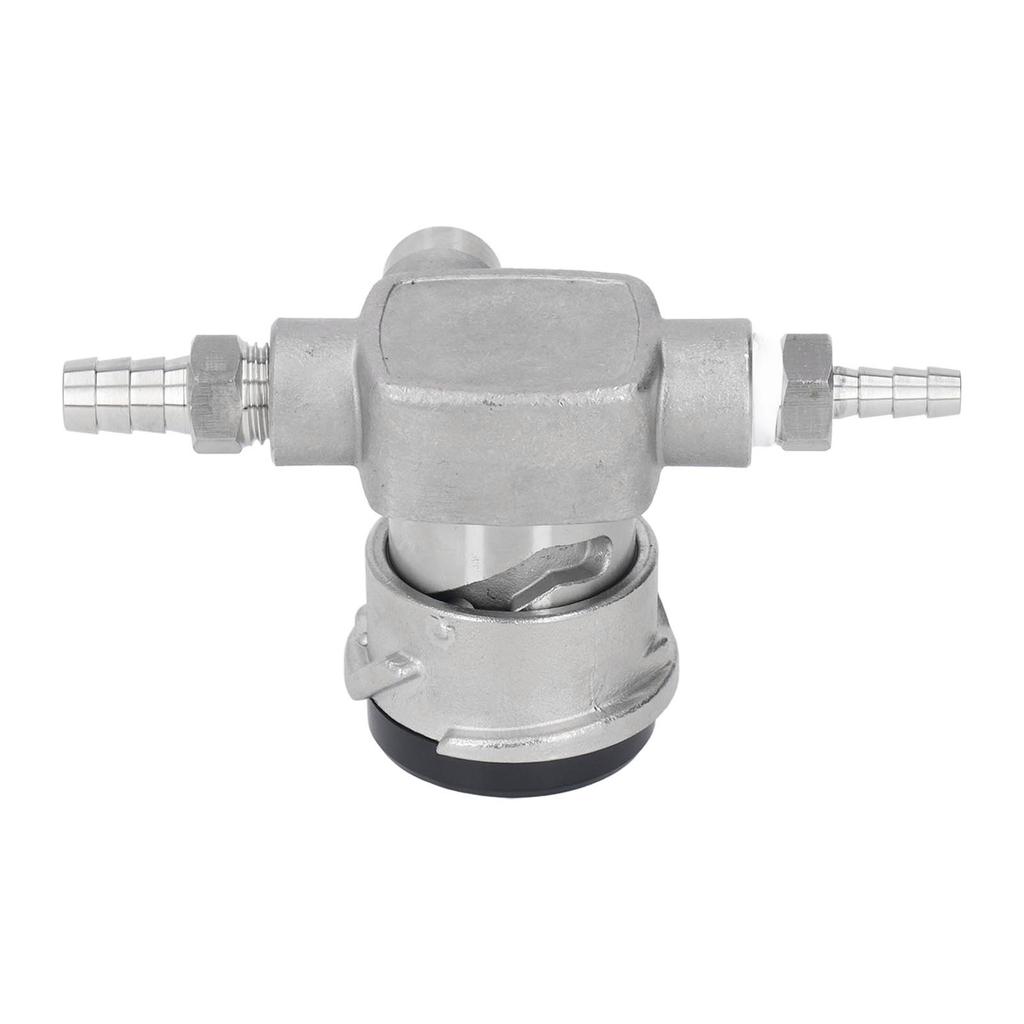 S System Keg Coupler Stainless Steel S Type Beer Dispenser Keg Coupler with Safety Pressure Relief