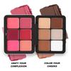 Palette di 12 colori Blush Matte Contouring, illuminante impermeabile, illuminante, naturale, tutto in uno
