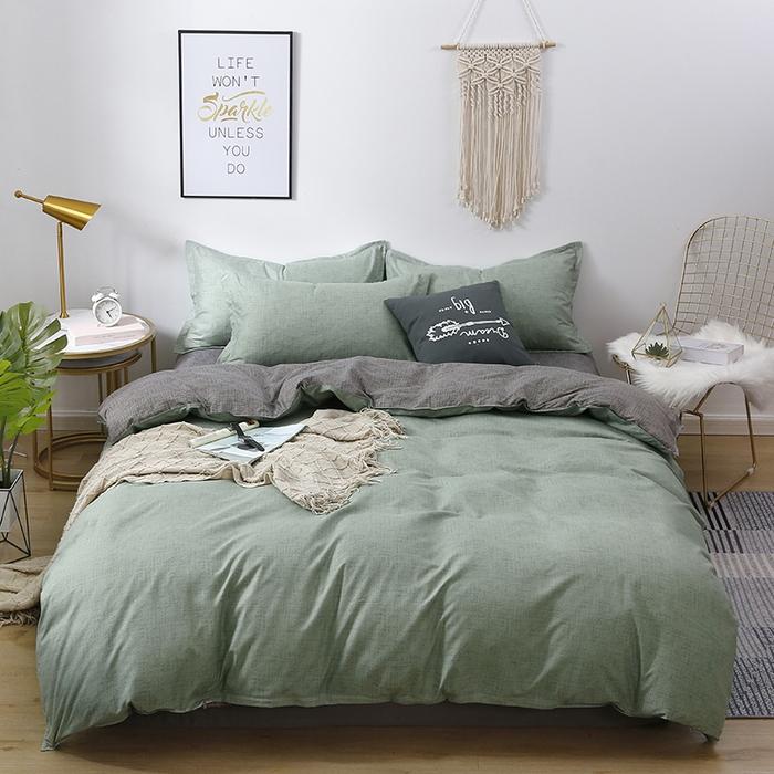Palm Leaf Comforter Cover Black and White Bedding Set for Kids Teens Adult Women, Leaves Duvet Covers Reversible Quilt Cover Set