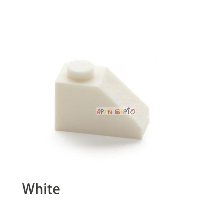 Non-Toxic 500Pcs Diy Building Blocks Thick Figures Bricks Slope 1X2 Dots Educational Creative Size Compatible With 3040 Toys For Children