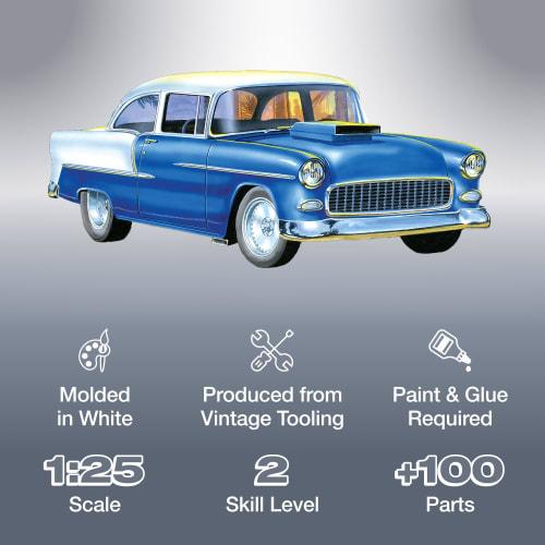 AMT 1/25 1955 Chevy Bel Air Sedan