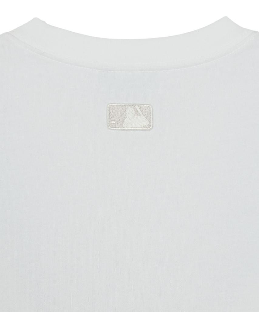 Emelbi Basic Heavyweight Oversized Short Sleeve T-Shirt Ny (White)