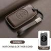 Leather Cars Key Case Cover Shell For Chery Omoda 5 Tiggo 8 Pro 9 Arrizo 5plus Tiggo 3 5X Plus Jaecoo J7 8 Exeed TXL Accessories