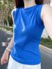 Cover the breasts, wide shoulder straps, I-shaped vest for women's summer cotton comfort, bottom top, vest, basic suspender.