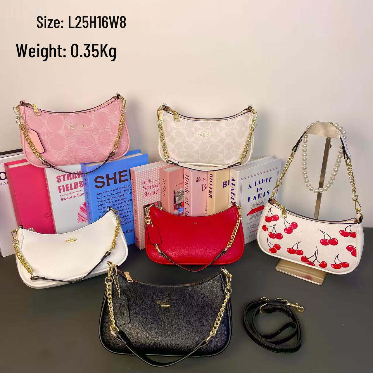 

KOUJIA C Retro Mahjong Print Crossbody Underarm Bag