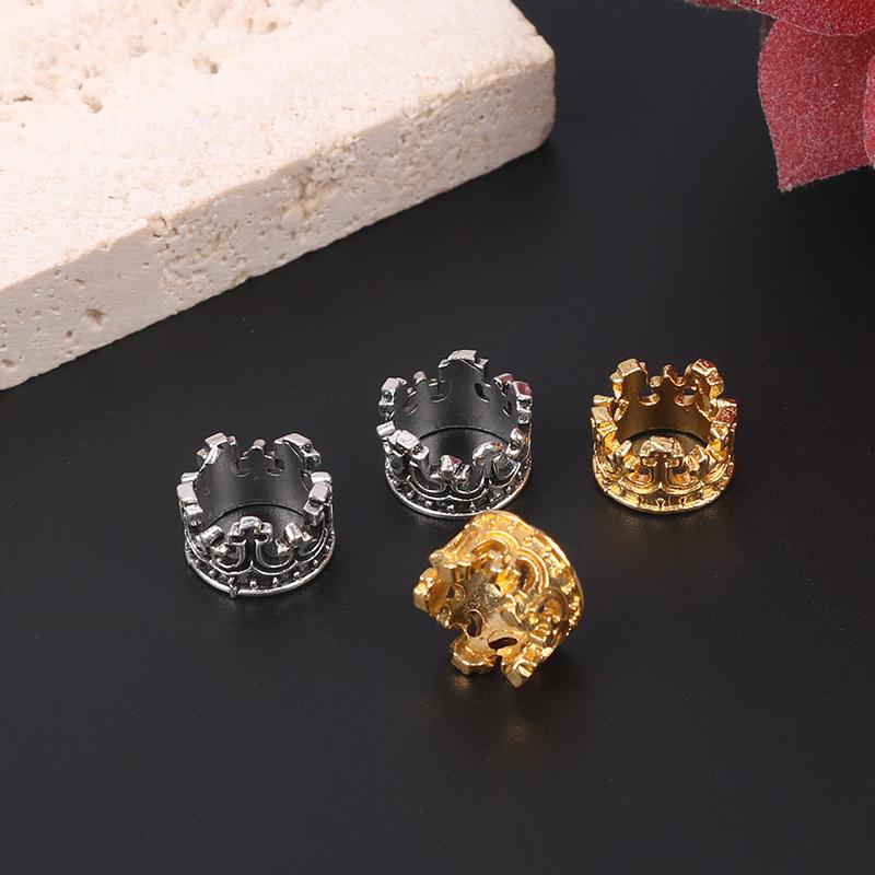 10ks Mini Metal Crown Modely Hračky Panenky Příslušenství Pokrývky hlavy pro mini panenky
