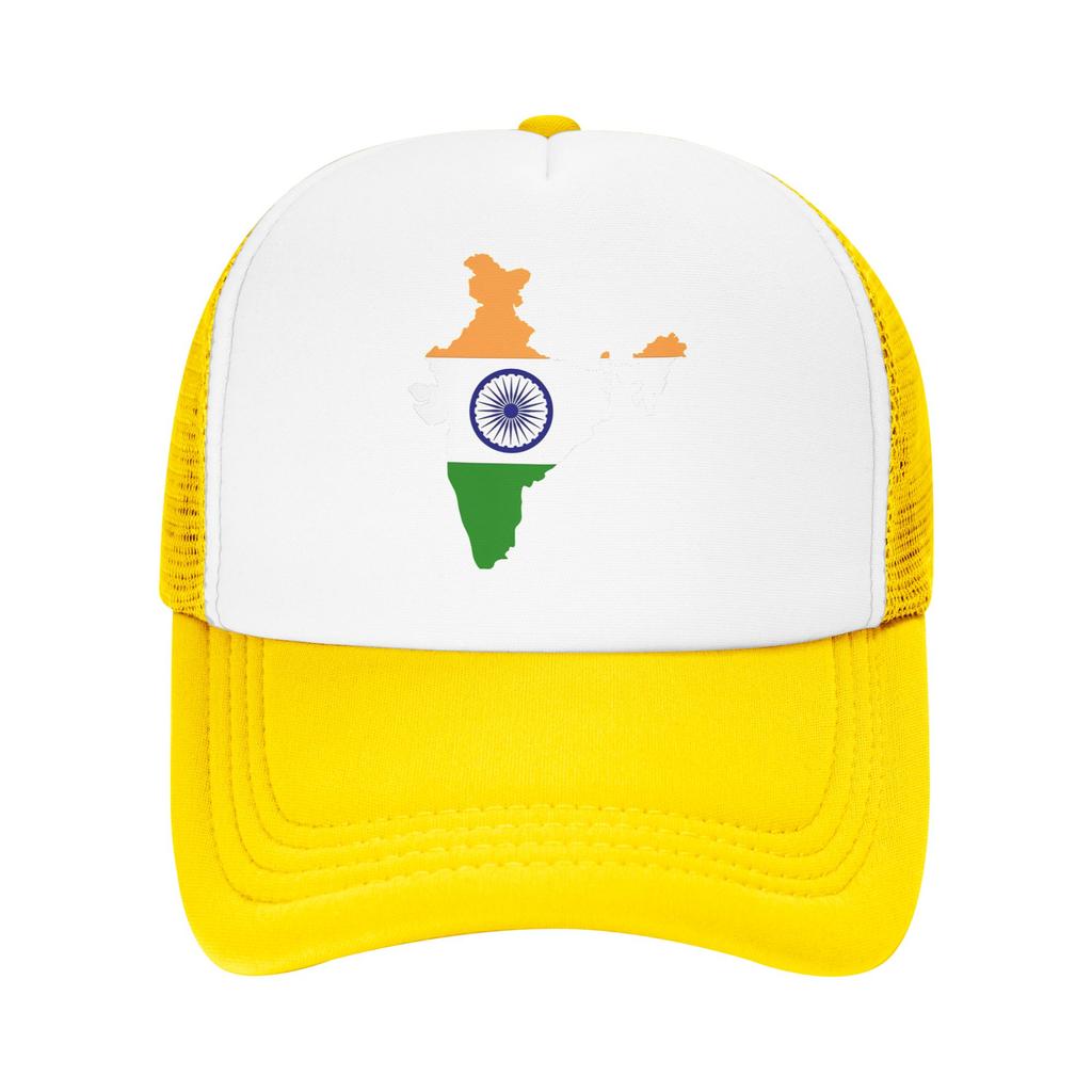 Summer Sun Hats India Flag Emblem  Baseball Cap  Casual Trucker Hat Spring Unisex Women Tennis Skate Baseball Caps