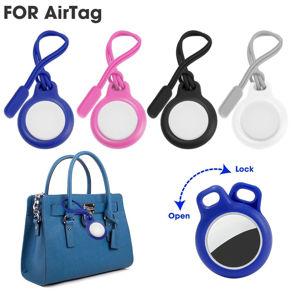 

Силиконовый брелок для чехла Airtag, защитный чехол, аксессуары для бампера, защита от царапин для Air Tag, безопасный держатель с ремешком