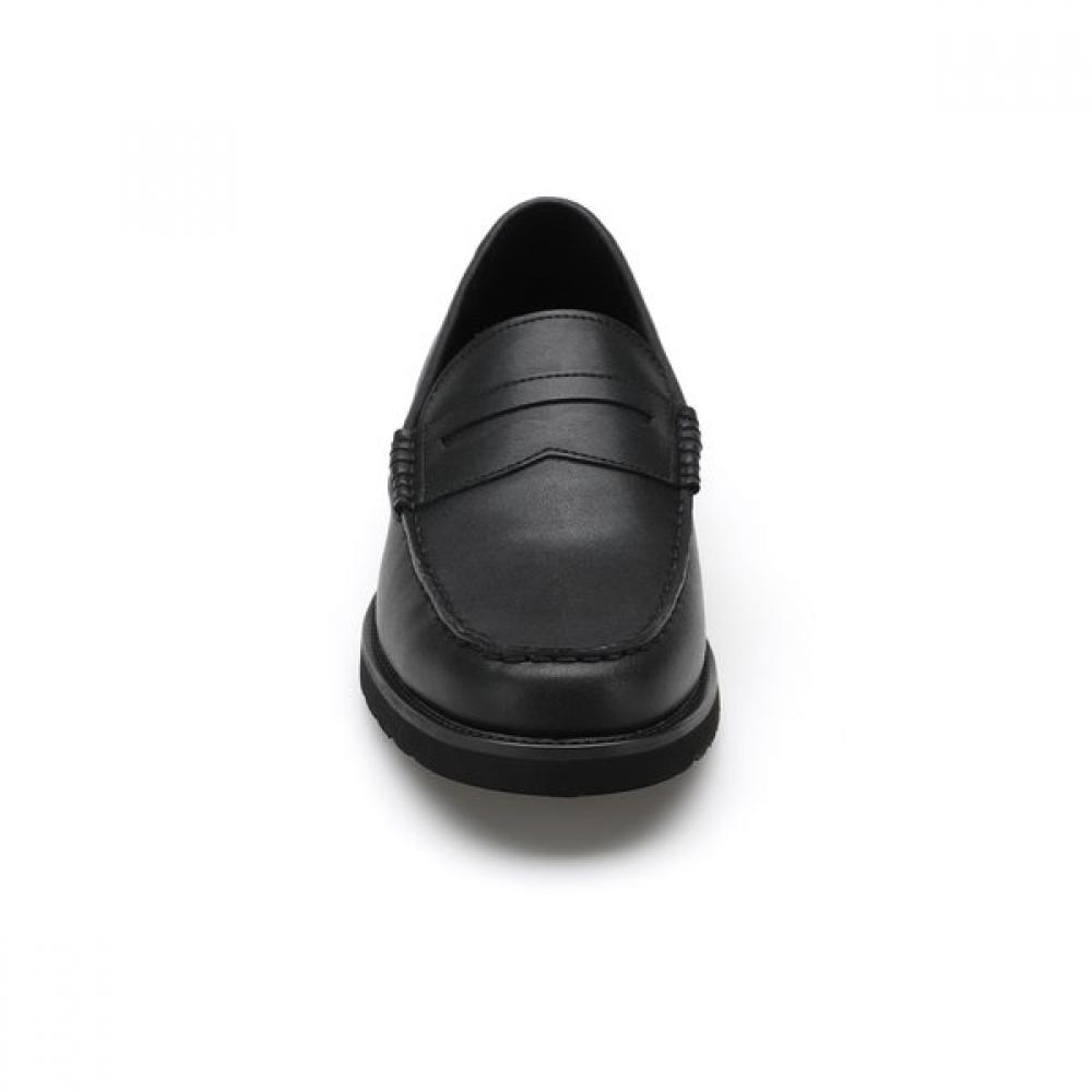 Thommcan Masculino S Conforto Básico Penny Loafer Preto 9tmac16S1r