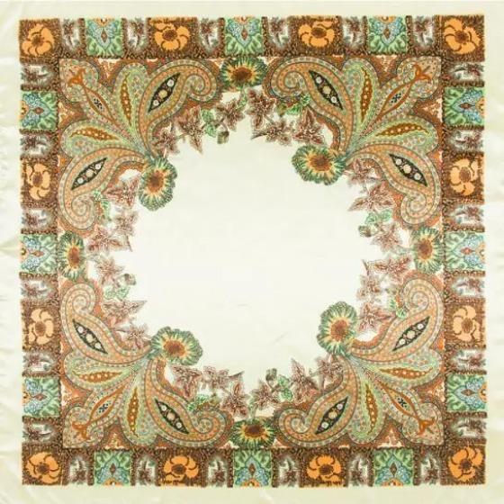 Fashion Scarf Women Luxury Brand Classical Cashew Hijab Silk Satin Shawl Scarf Foulard Square Head Scarves Wraps  New Design